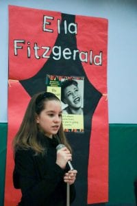 A Crawford student describes Ella Fitzgerald's singing.