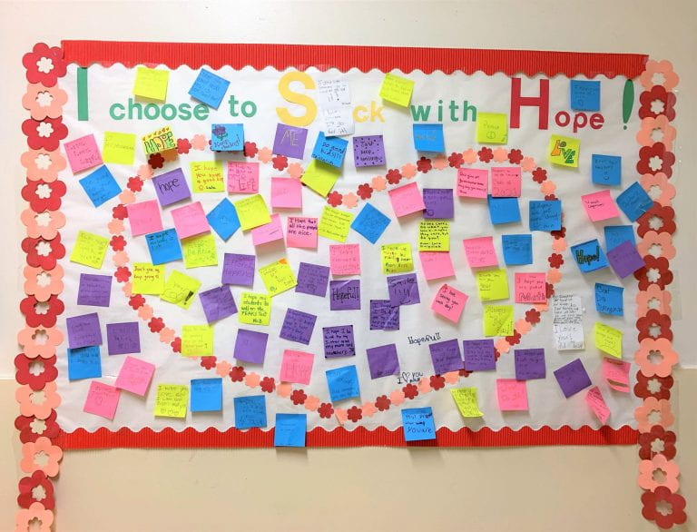 ‘Hope On The Slope Messages of Hope in the North Slope Borough Schools
